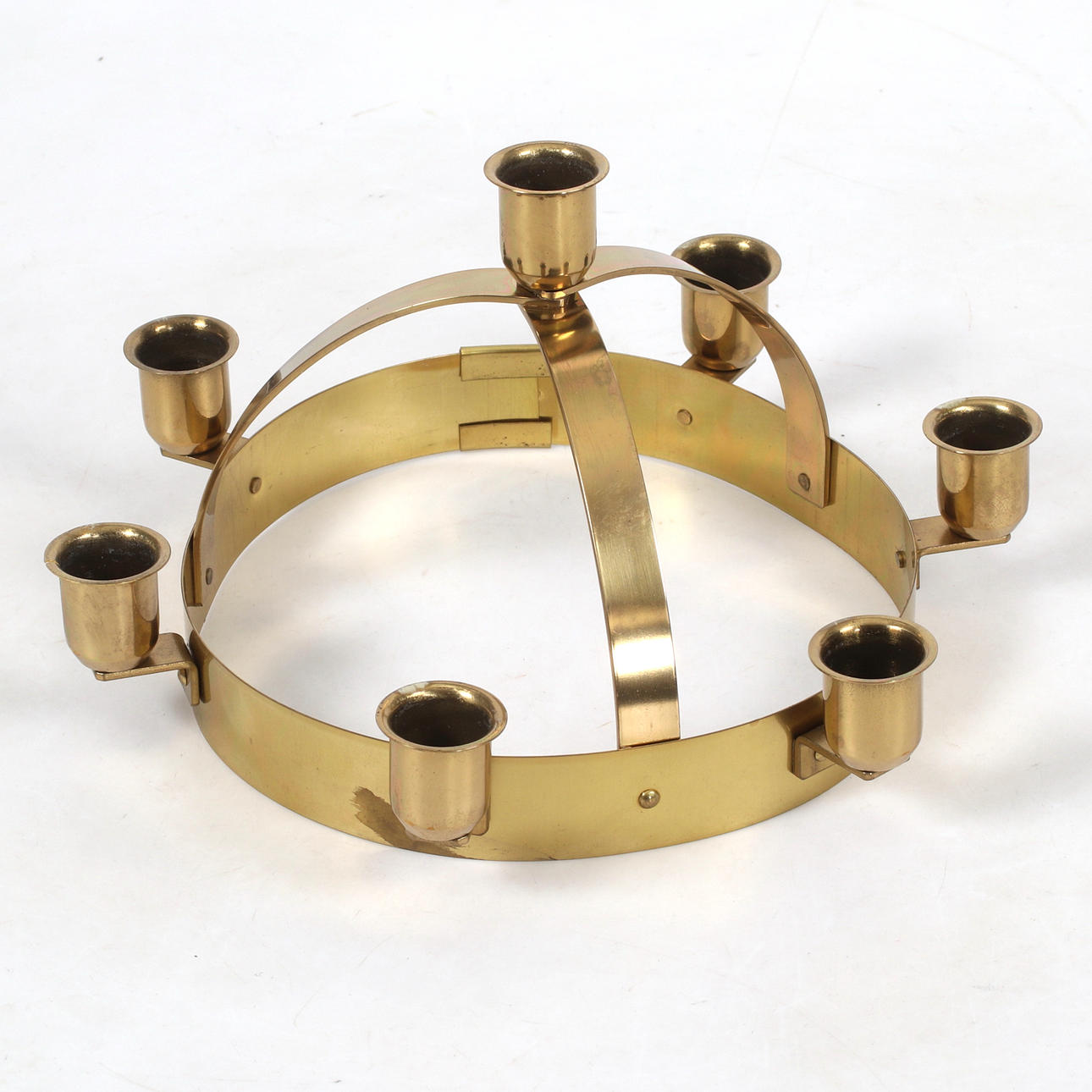 LUCIAKRONA, mässing, 1900-tal.