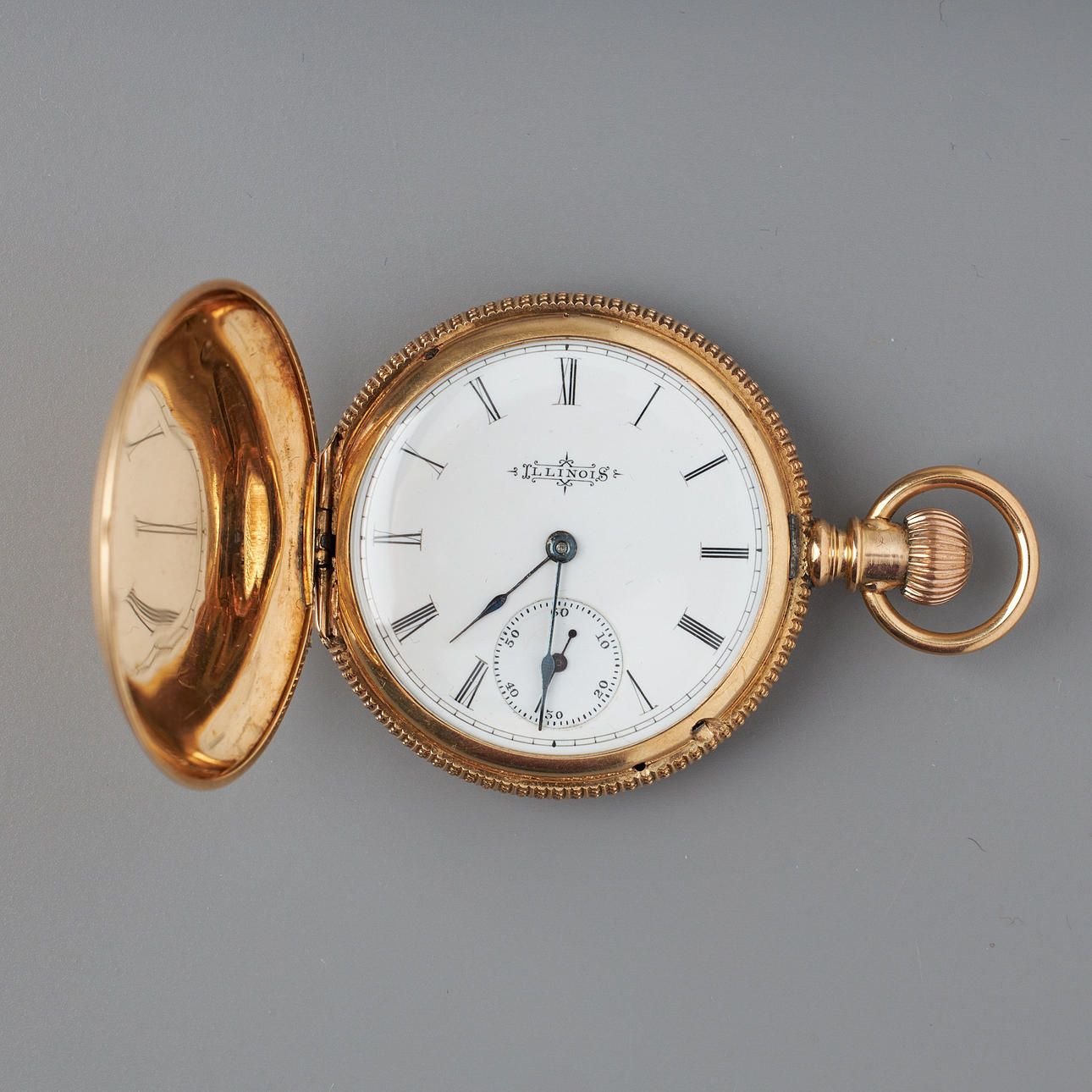 LOMMEUR, Illinois, 38 mm, 14K guld.