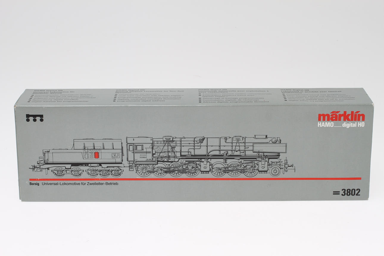 MODELLTÅG HAMO MÄRKLIN Borsig 3802 BR 53 i originalkartong.