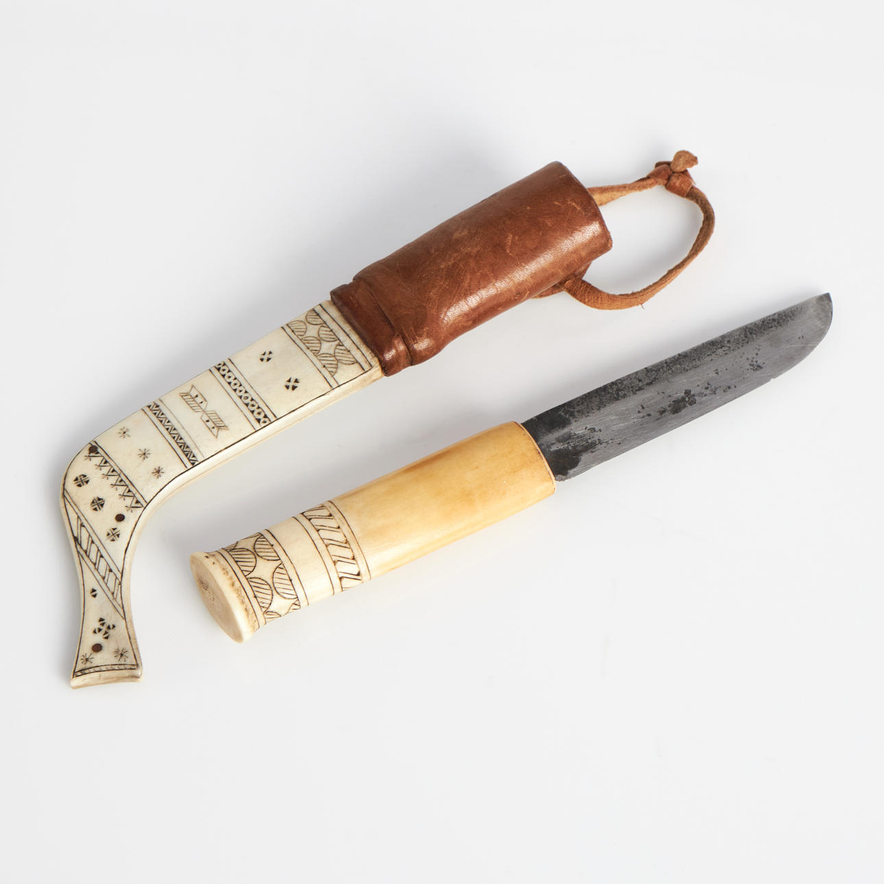 KNIFE, North Sami type, mid 20th century.
