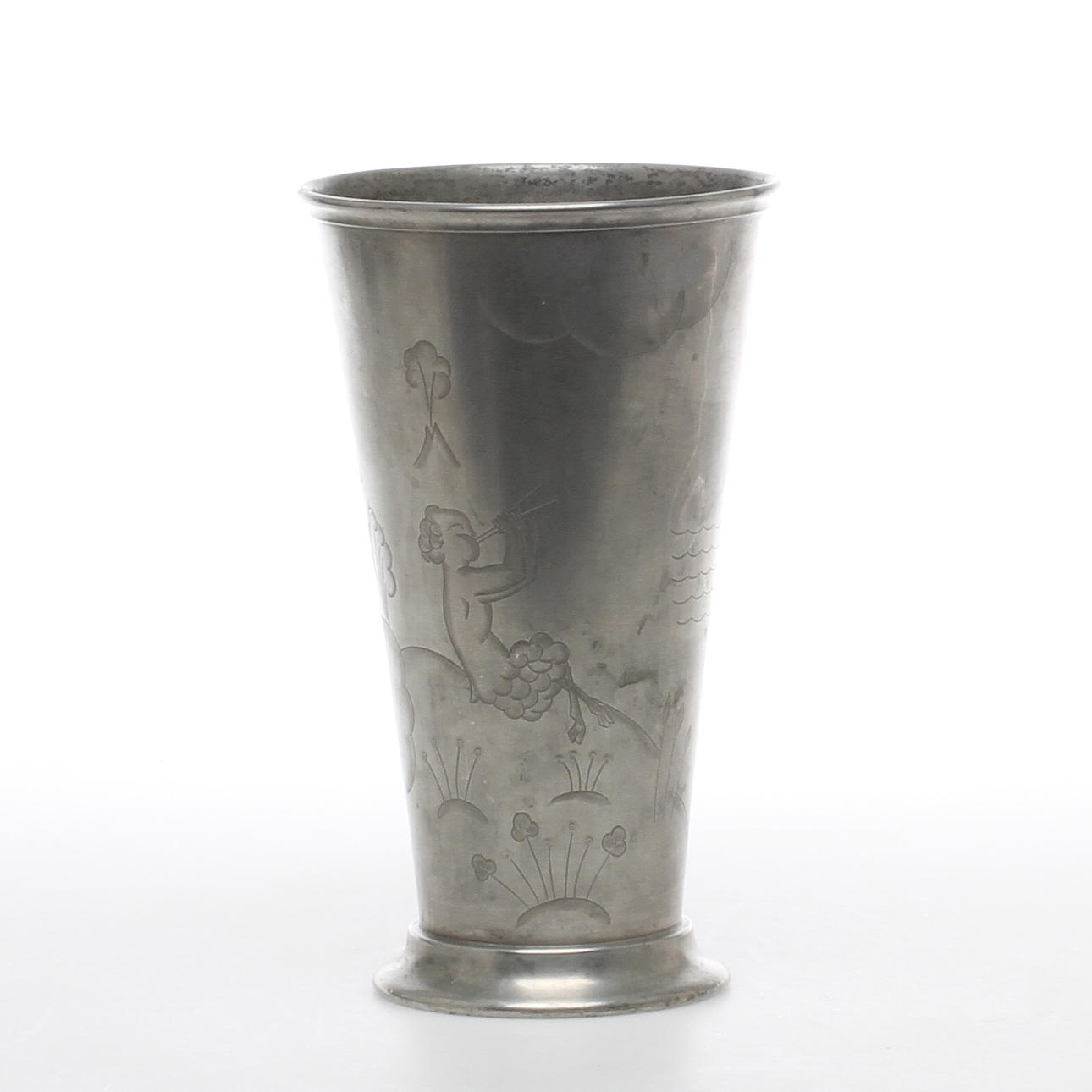 BÄGARE, tenn, Firma Svenskt tenn, Stockholm, 1934.