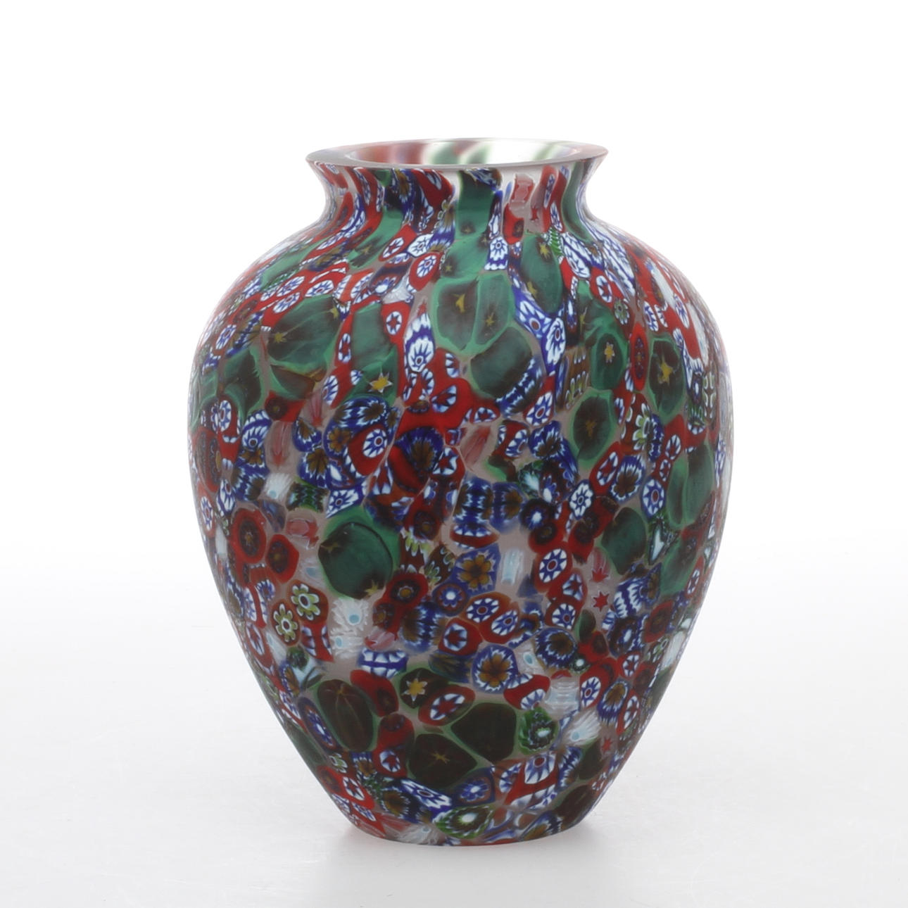 VAS, sk. glas, Millefioriteknik.