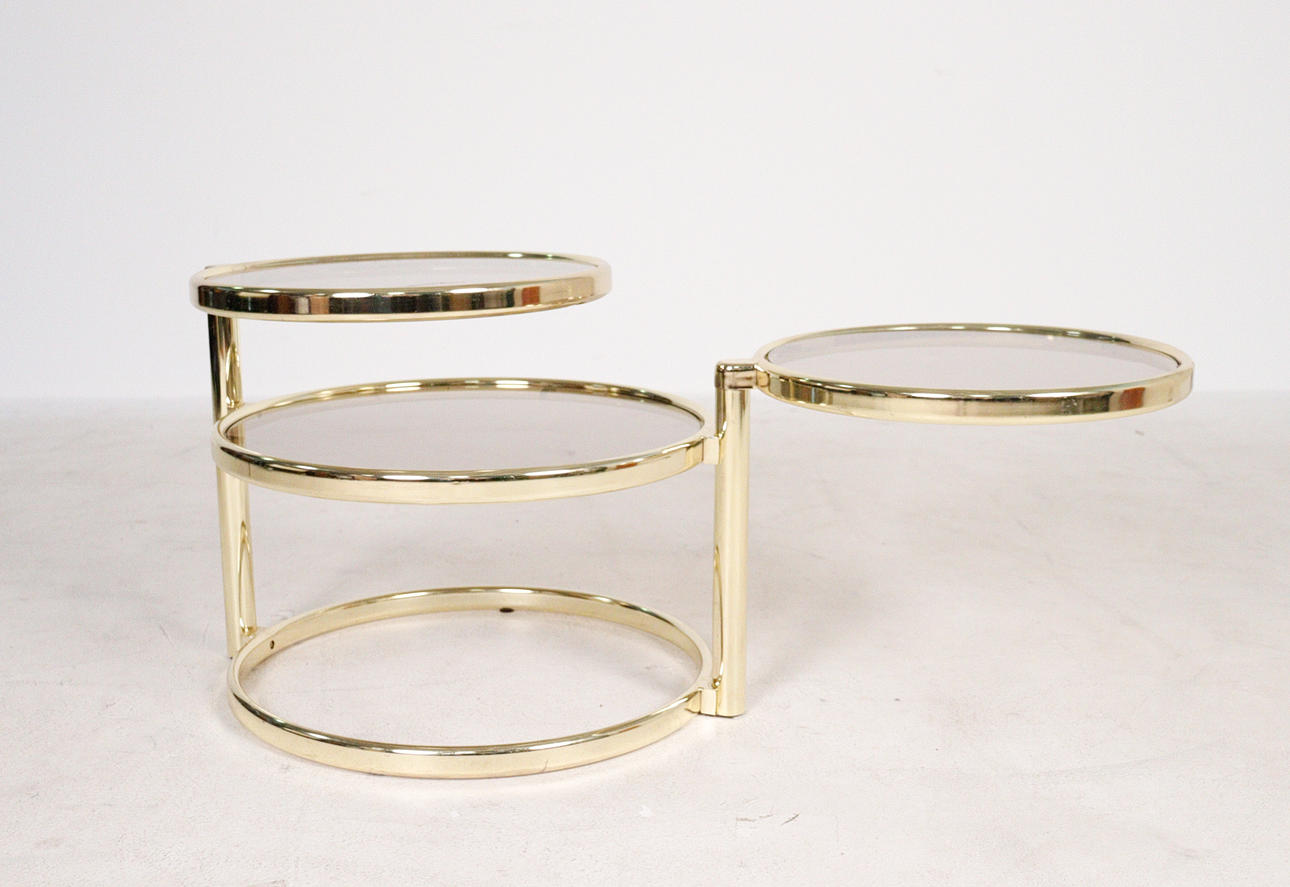 Sidobord/soffbord, Milo Baughman, 1970-tal.