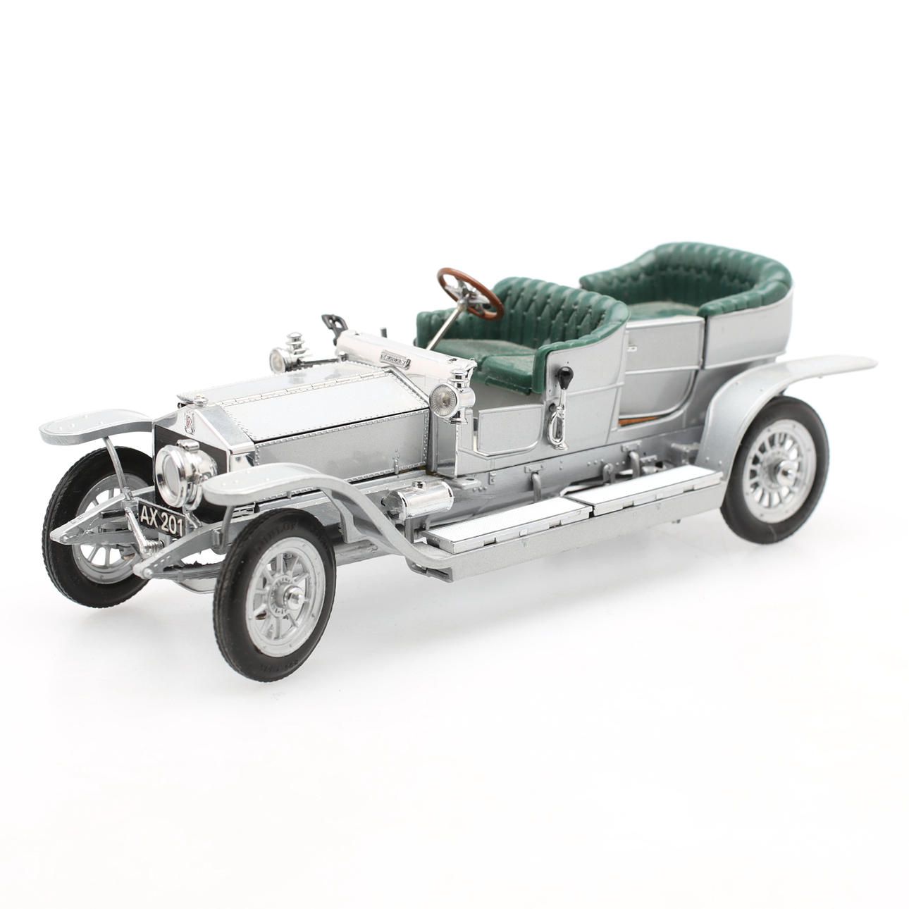 MODEL CAR, "Silver Ghost", Rolls Royce 1907, Franklin Mint Precision Models.