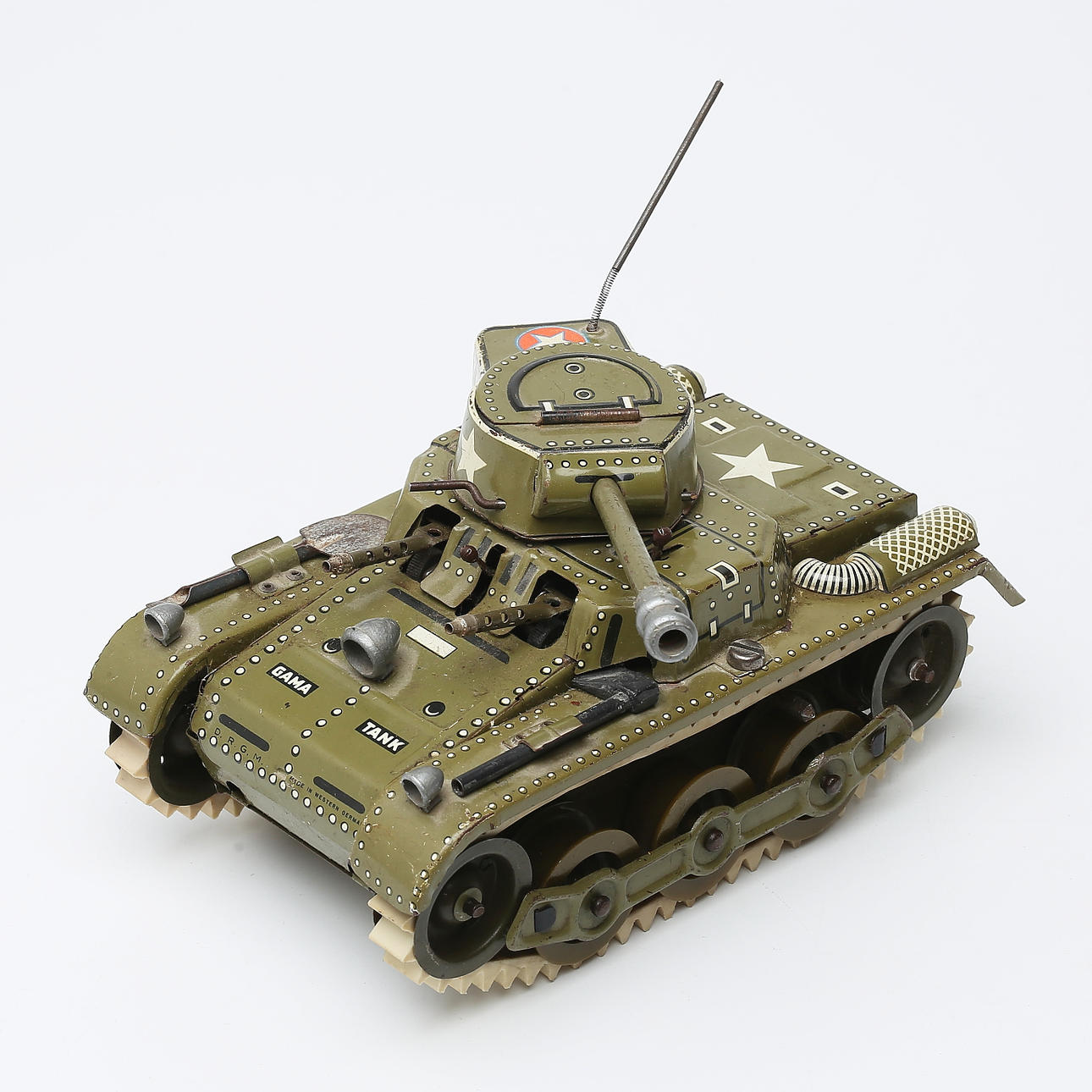 GAMA Tank T60, clockwork, 1950s.