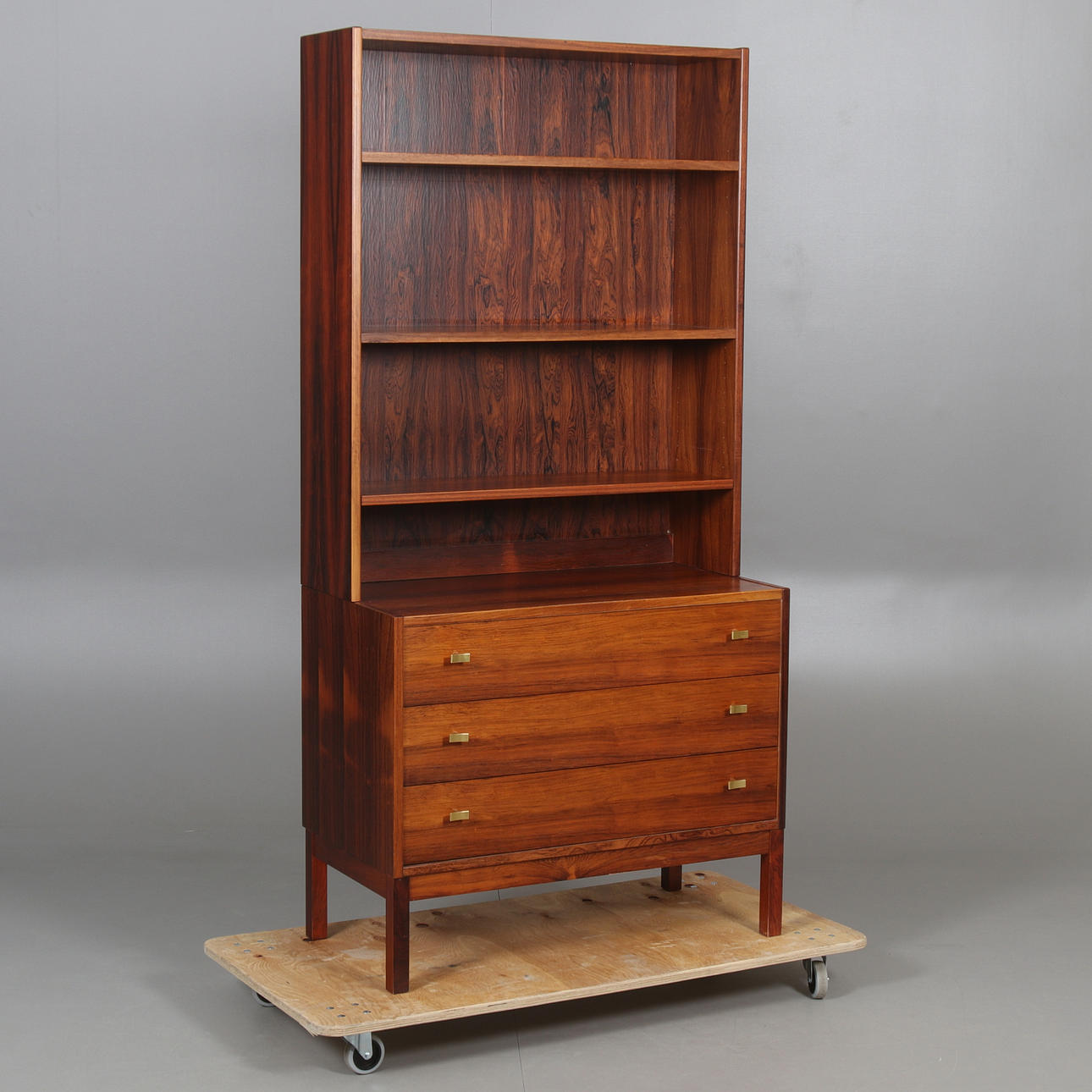 BOOKSHELF, jacaranda, "Excellent", IKEA, 1960s/70s.