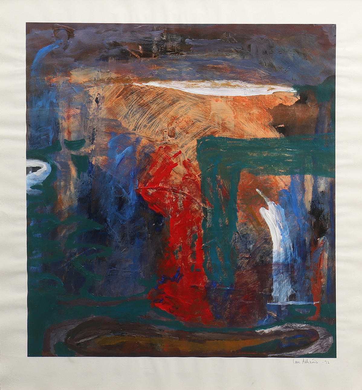 LARS AHLSTRÖM (1949-2021). "DAYS 5".