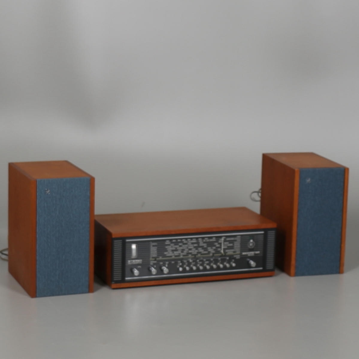 RADIO OCH HÖGTALARE, Beomaster 900 samt högtalare Type B, Bang & Olofsen, Danmark, 1960/70-tal.