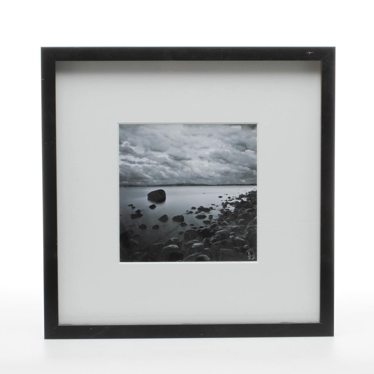 SEBASTIAN DAHLGREN. "Torö Strand" Nynäshamn, fotografi, monogramsignerad.