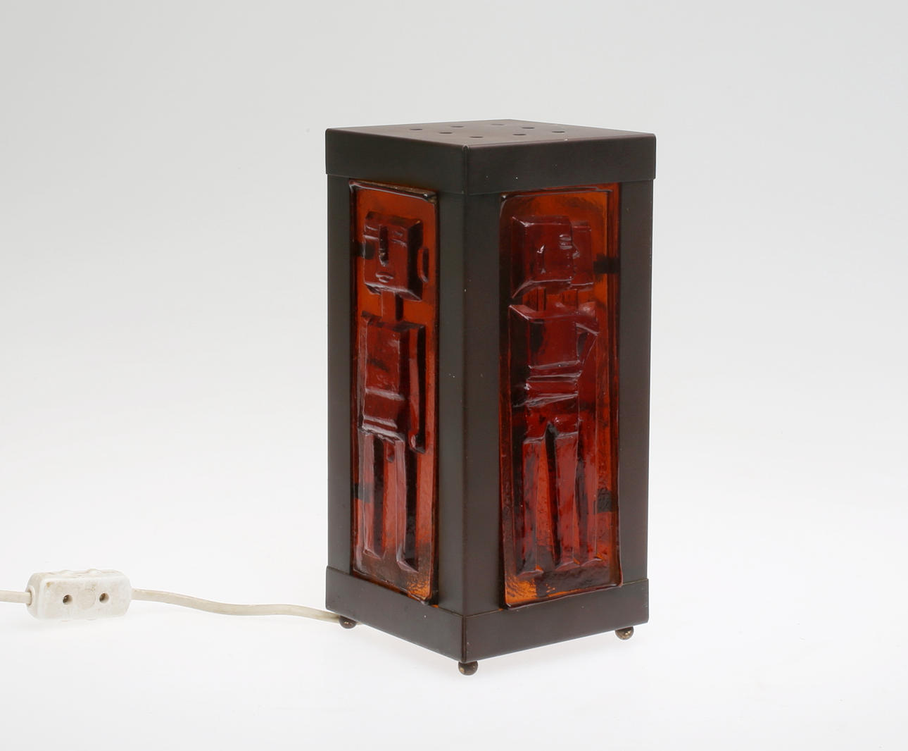 LAMPA, glas och metall, Erik Höglund, 1960/70-tal.