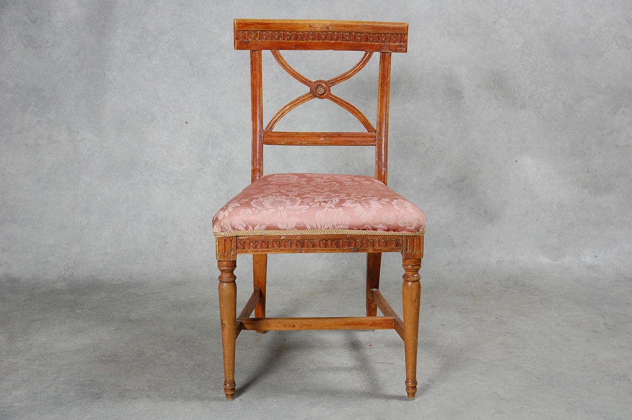 STOL, " Bellman ", Gustaviansk, 1700-tal.