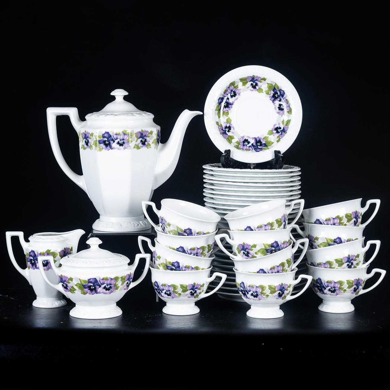 COFFEE SET, 41 pieces, 