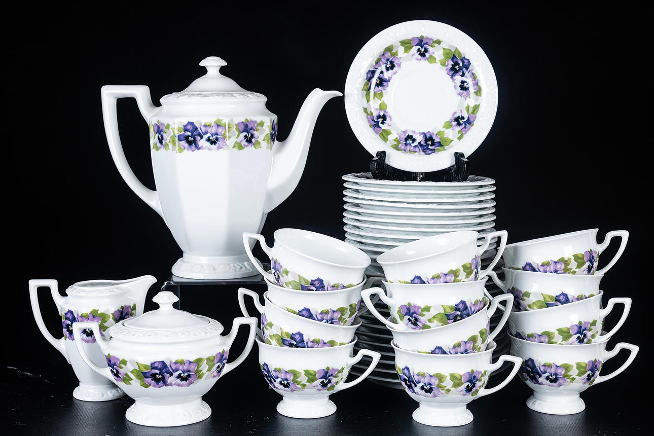 COFFEE SET, 41 pieces, 