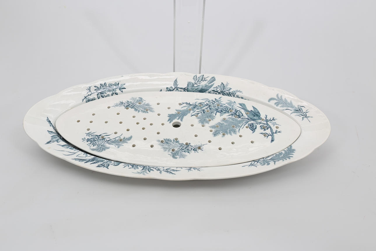 FISKFAT, porslin, "Bella", Rörstrand, tidigt 1900-tal.