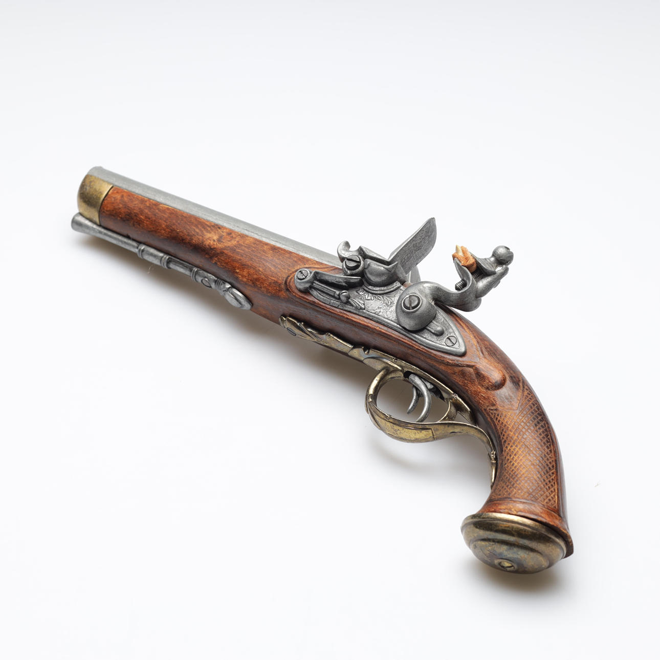 STEINSCHLOSSPISTOLE, Replik, zeitgenössisch.