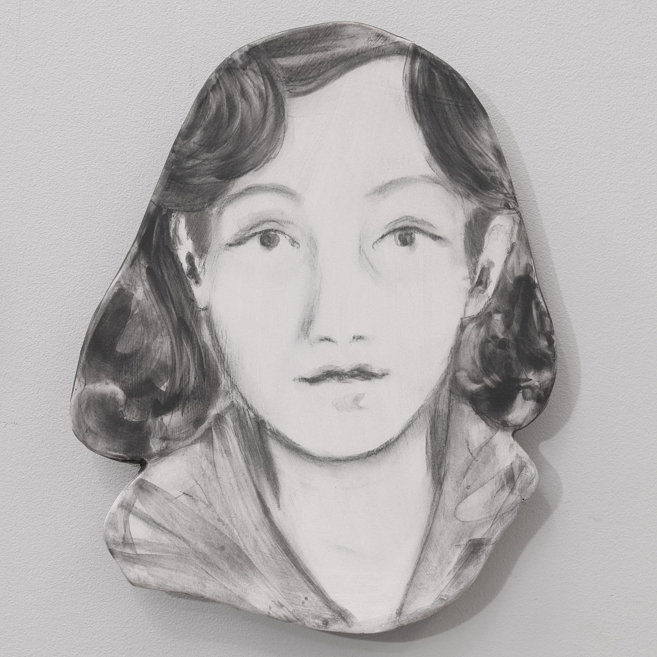 IDA ERIKA ABRAHAMSSON. "Alma", mural, gres, firmado, ejecutado en 2020.