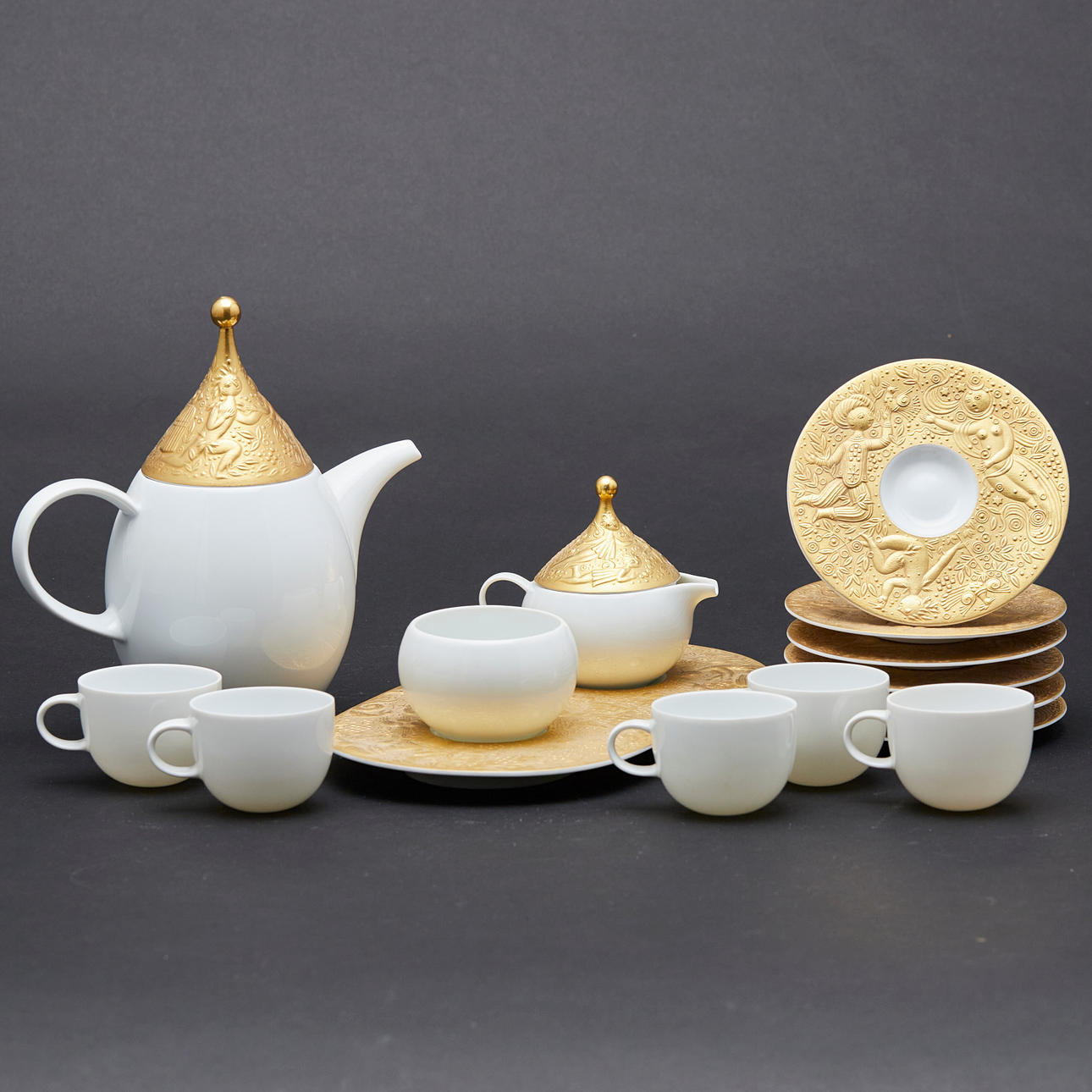 BJØRN WIINBLAD. Rosenthal, 'Studio-Line' coffee service, 'Magic