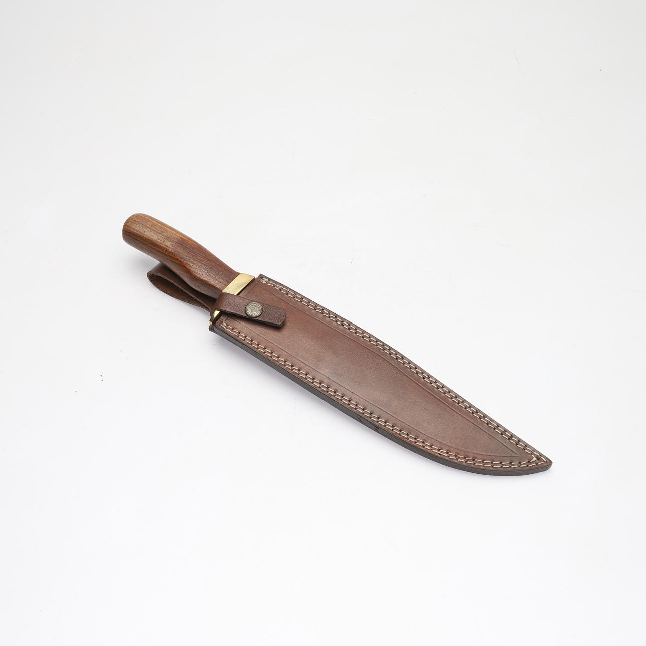 KNIV, Bowie, damaskerat stål, 1900/2000-tal.