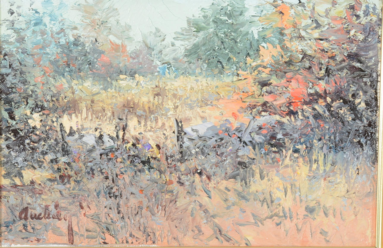 BENGT ANDRÉN. Olja på duk.