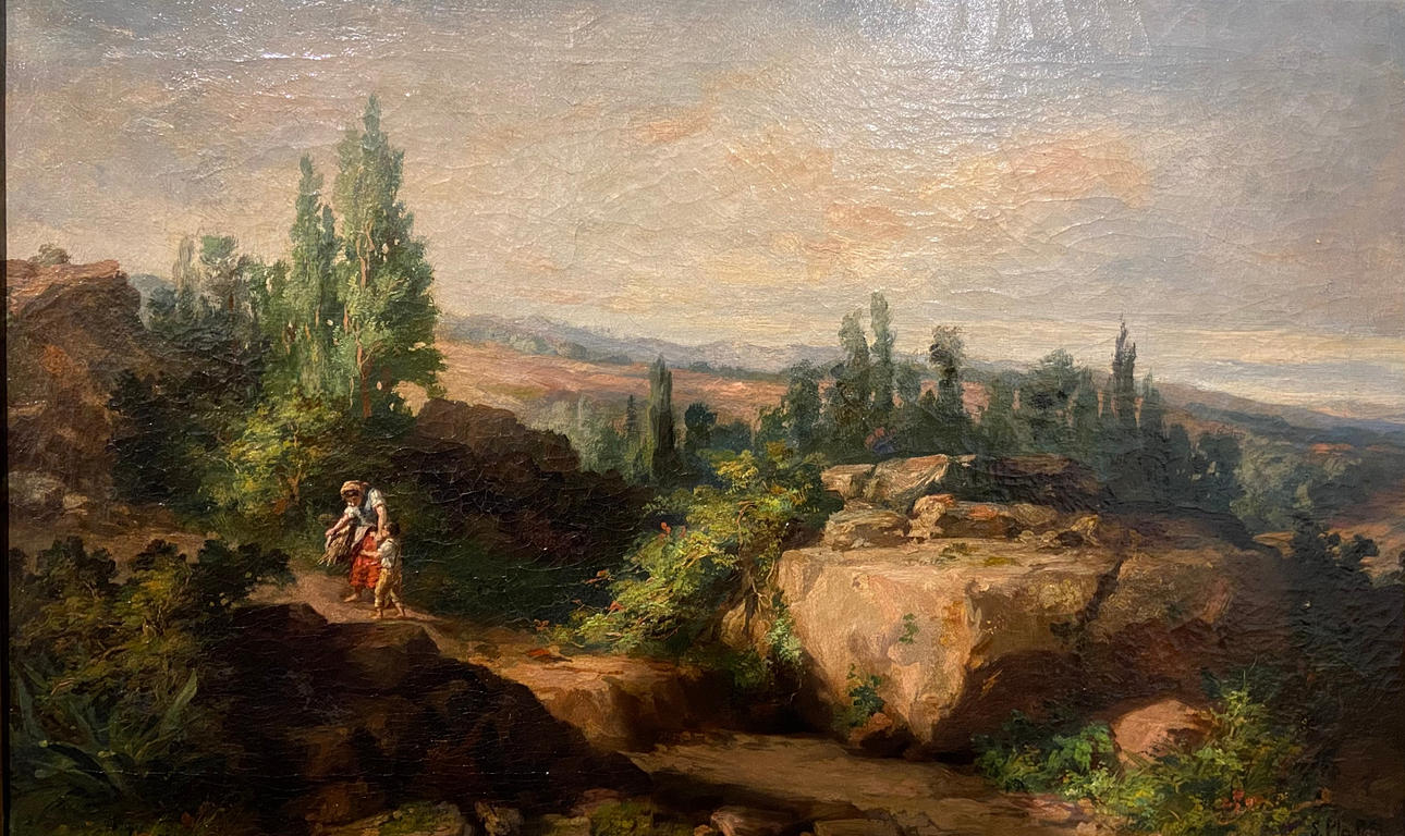 SALVADOR PLA I BO. Lively landscape.