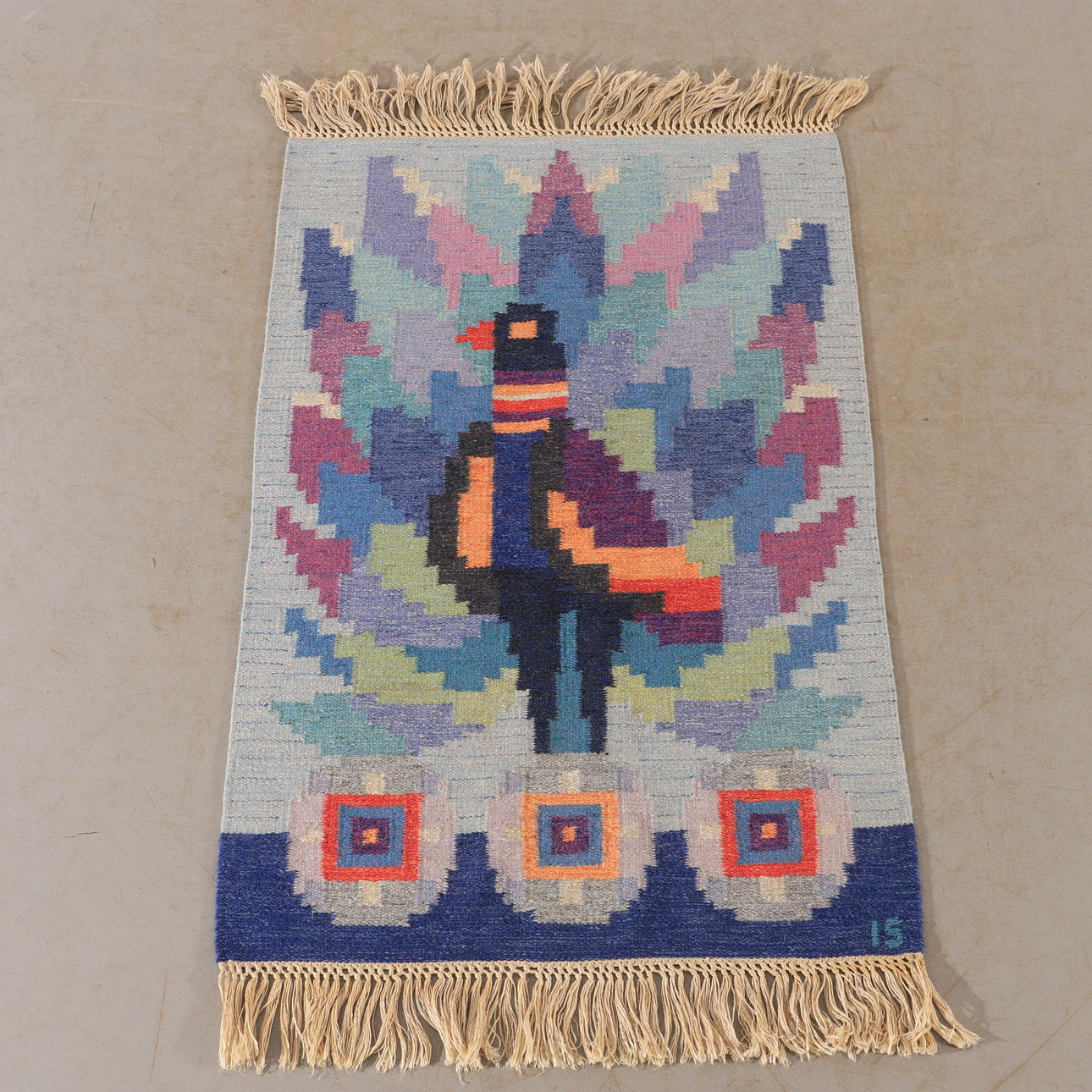 INGEGERD SILOW. Matta, "Paradis", rölakan.