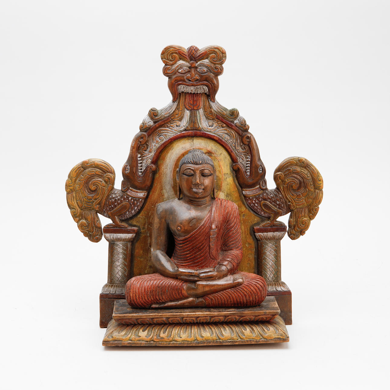 FIGURIN, trä, orientalisk, 1900-tal.