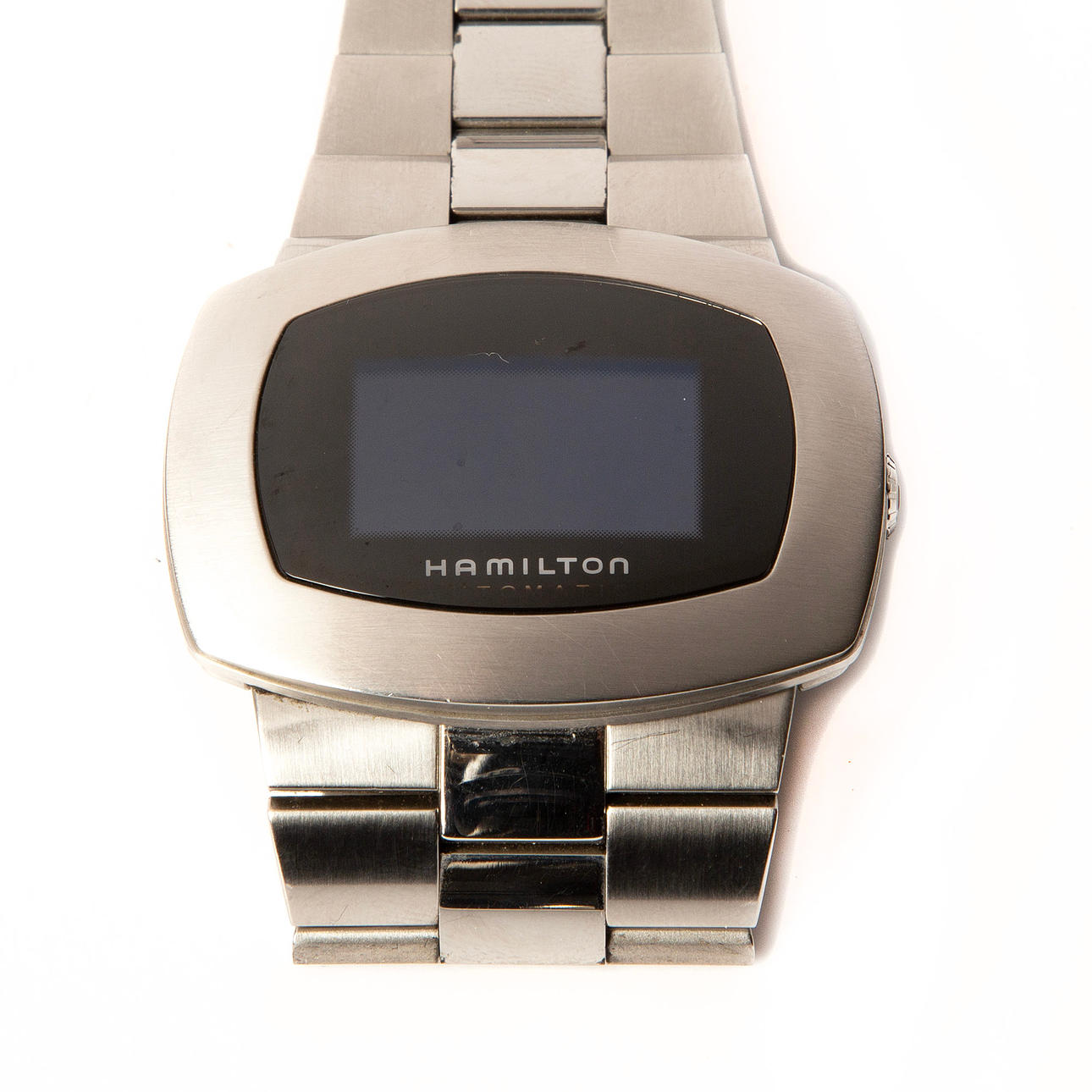 HAMILTON. Wristwatch, Pulsomatic, steel.