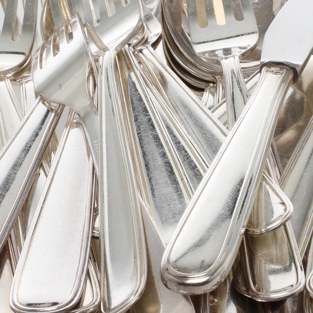 BESTICKSERVIS, 60 delar, silver, "Ambassad", design Arne Gillgren, GAB, 1959/1960.