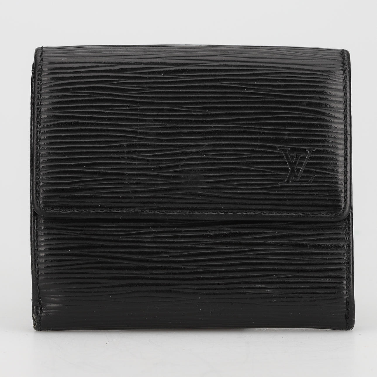 LOUIS VUITTON Pung, sort epi læder.