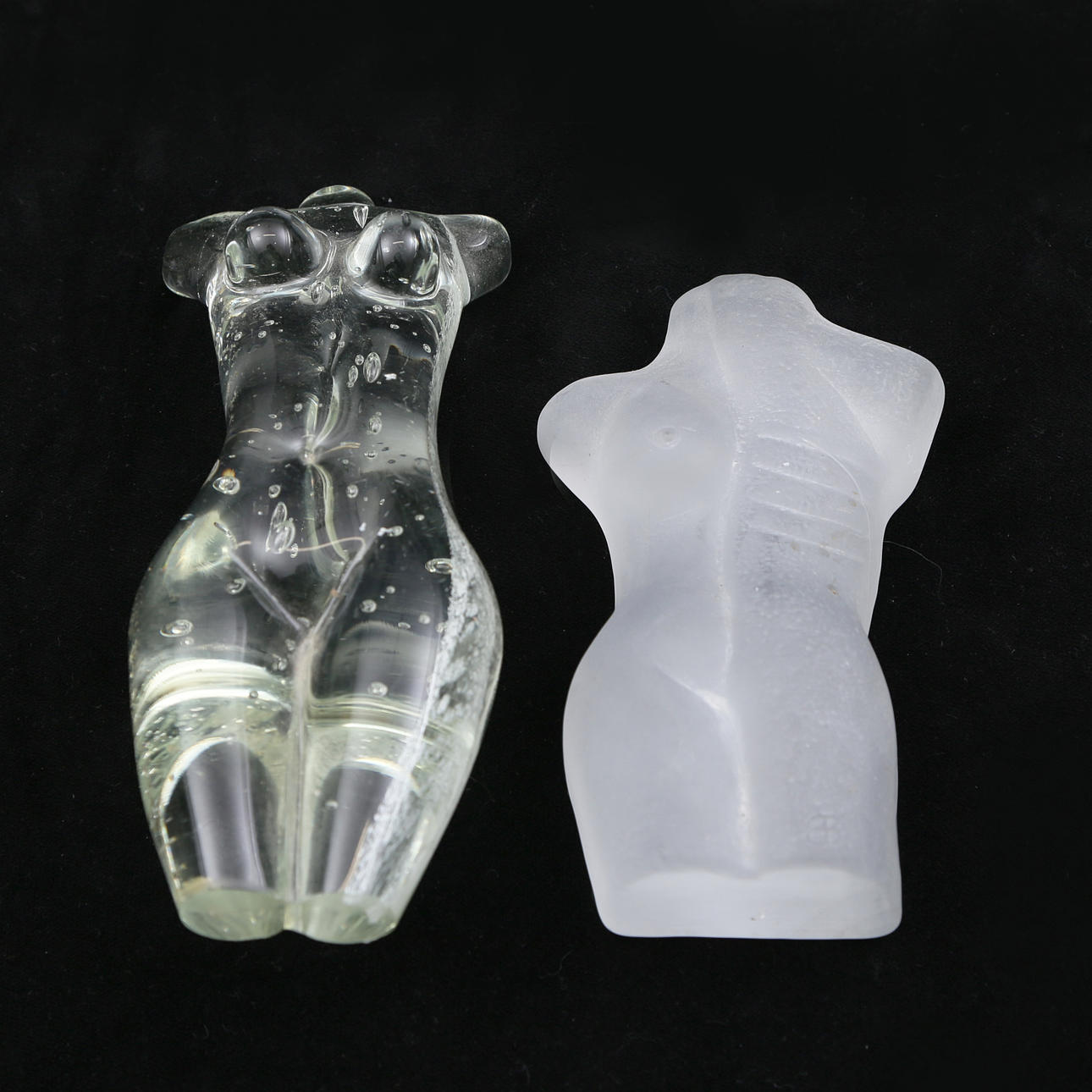 TORSON, 2 st, glas, 1900-tal.