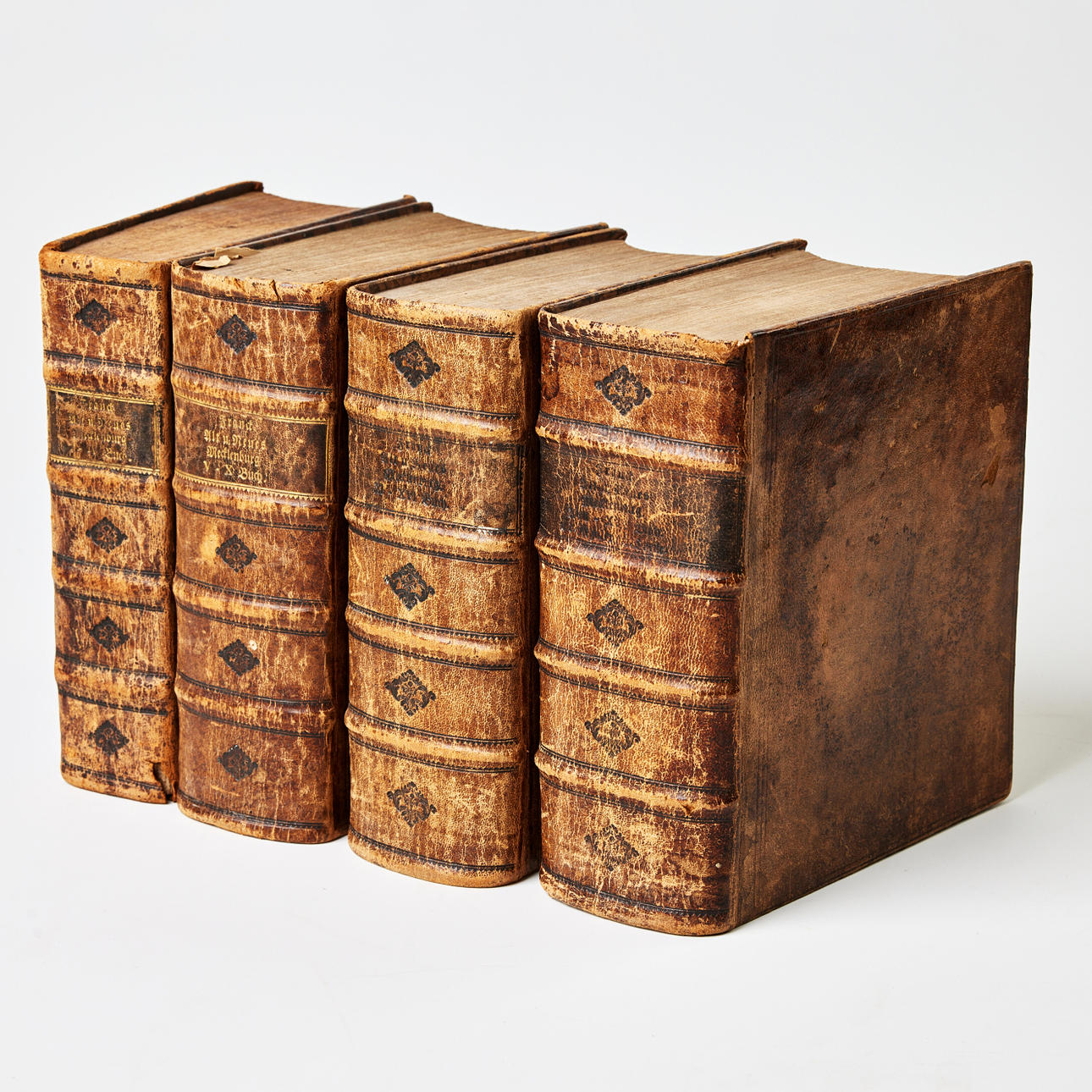 HISTORY OF MECKLENBURG BY DAVID FRANCK, 1753-58, 4 volumes. Böcker ...