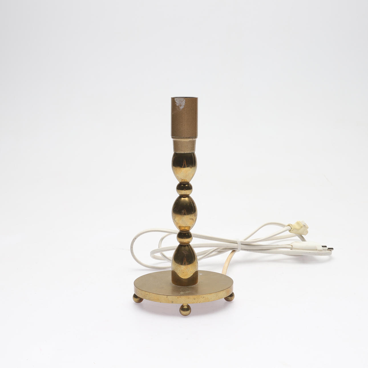 BORDSLAMPA, mässing, Gusum, 1995.