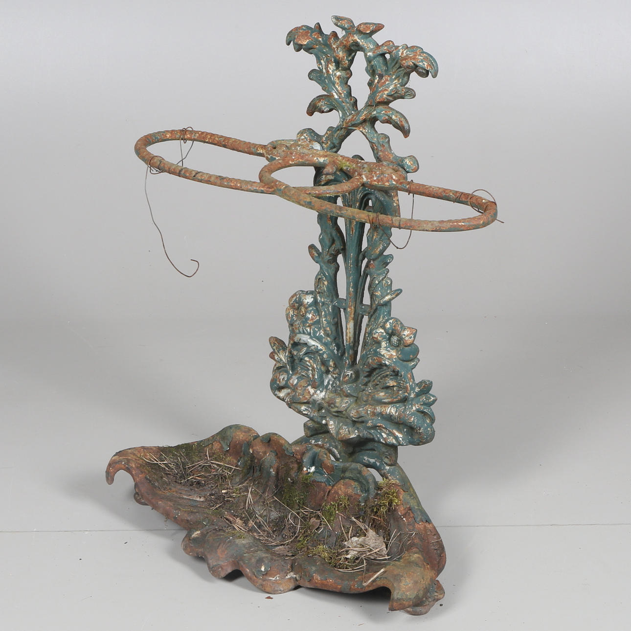 PARAPLYSTÄLL, gjutjärn, 1800-tal.