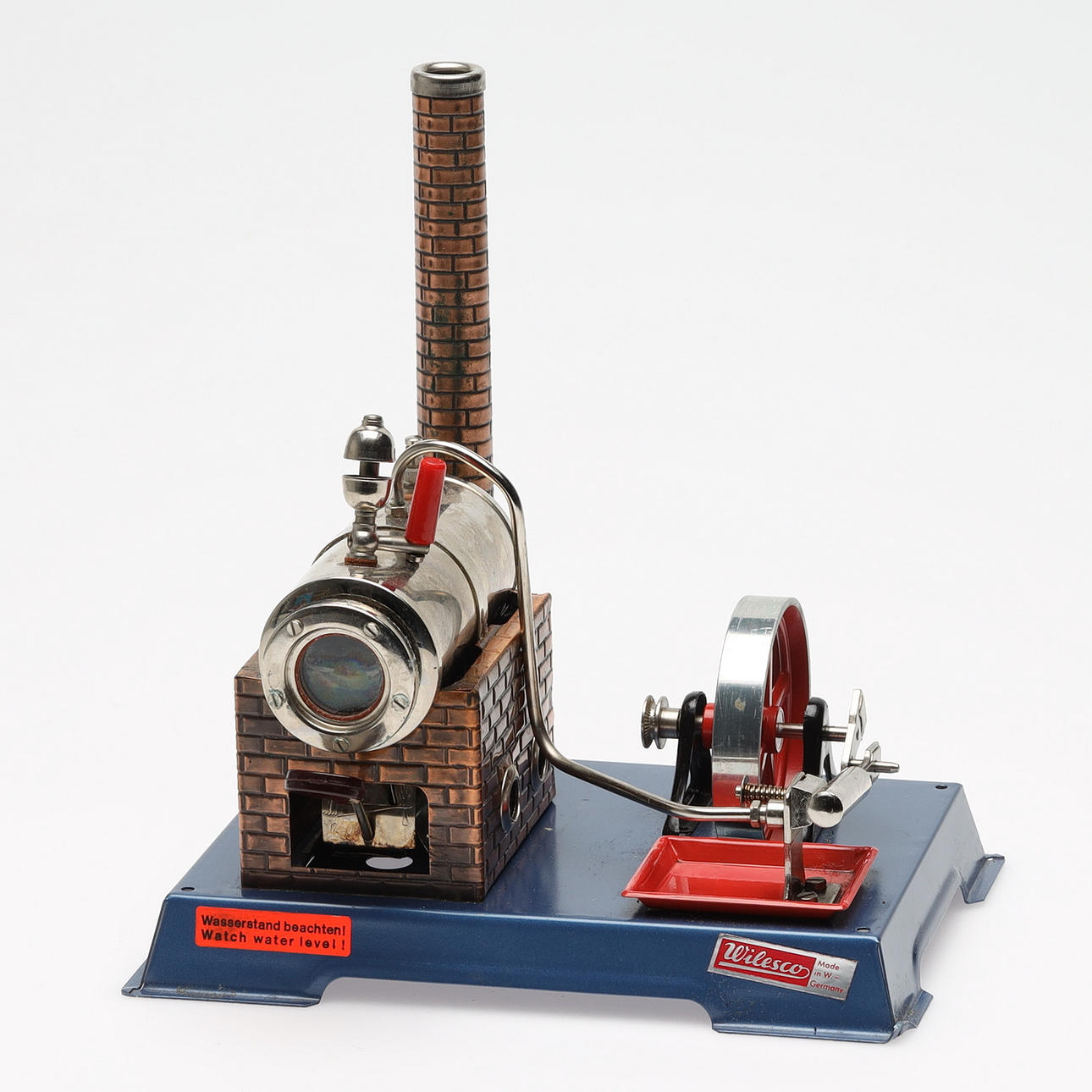 STEAM MACHINE, Wilesco D6, original box, Germany.