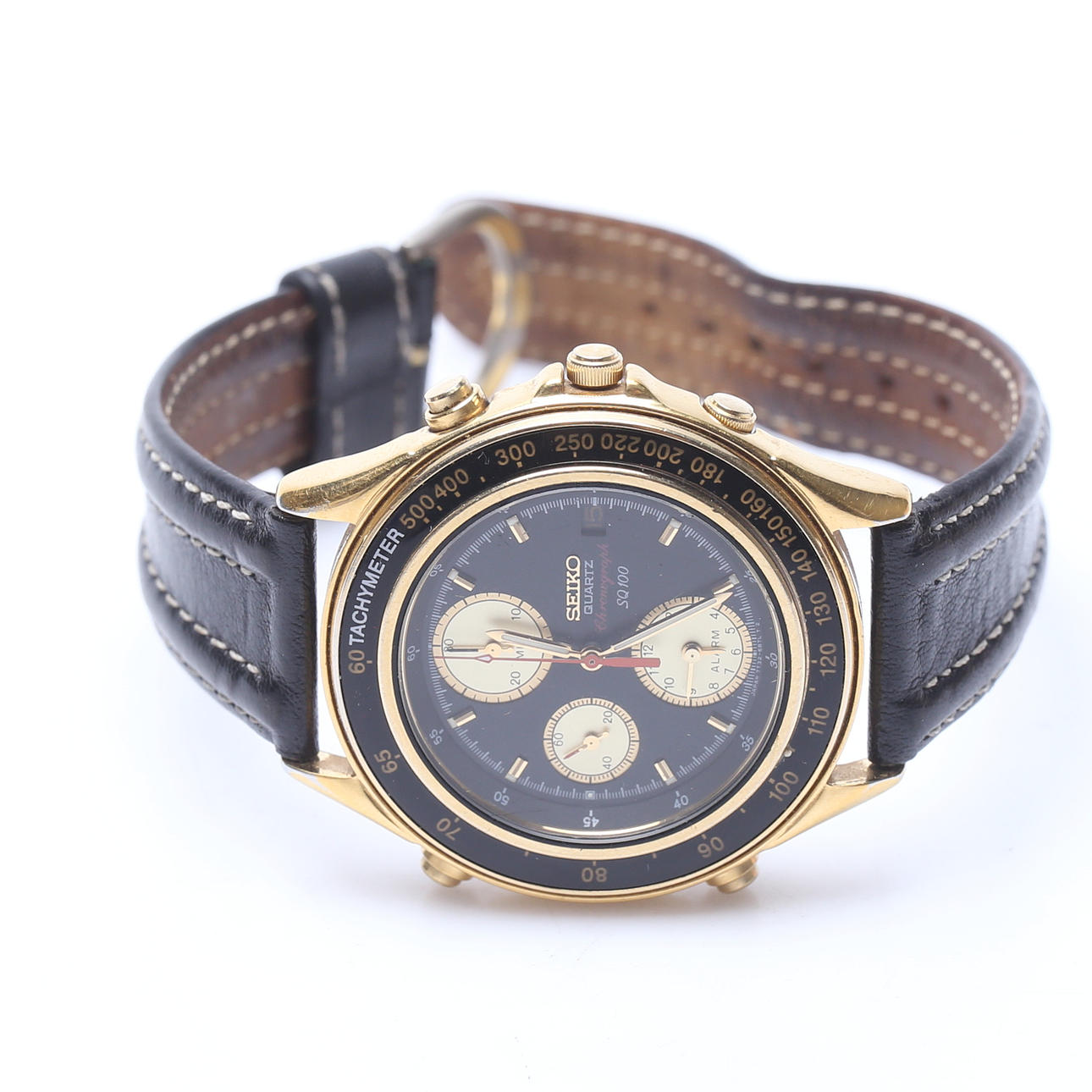WRISTWATCH, 7T32-6B50, SQ100, quartz, 40mm, Seiko. Clocks 