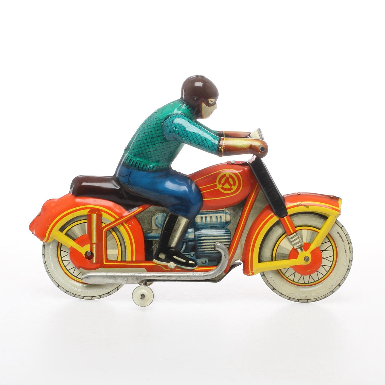 MOTORCYCLE Russia sheet metal, clockwork.