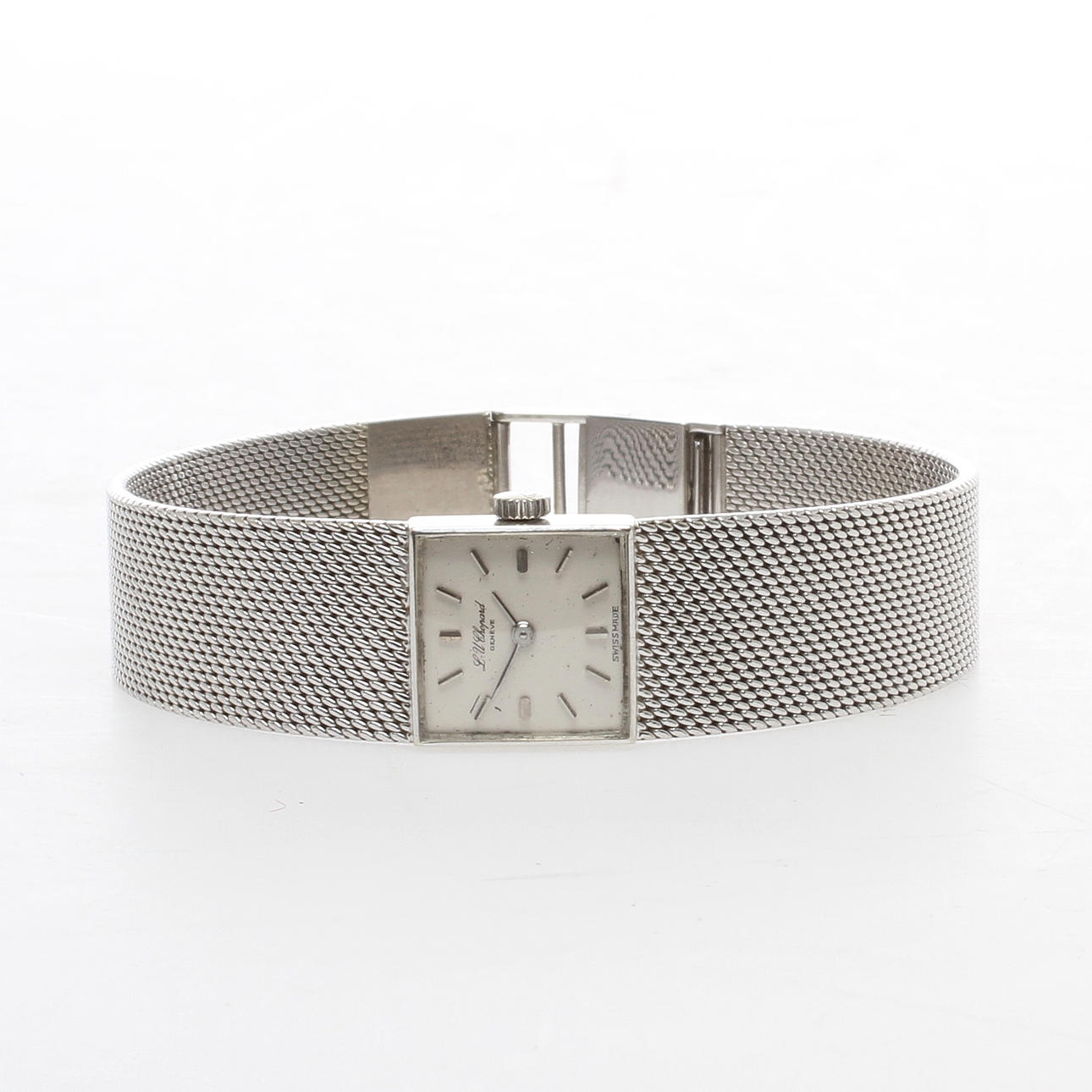 Wristwatch, LU Chopard, case and link 18k gold.