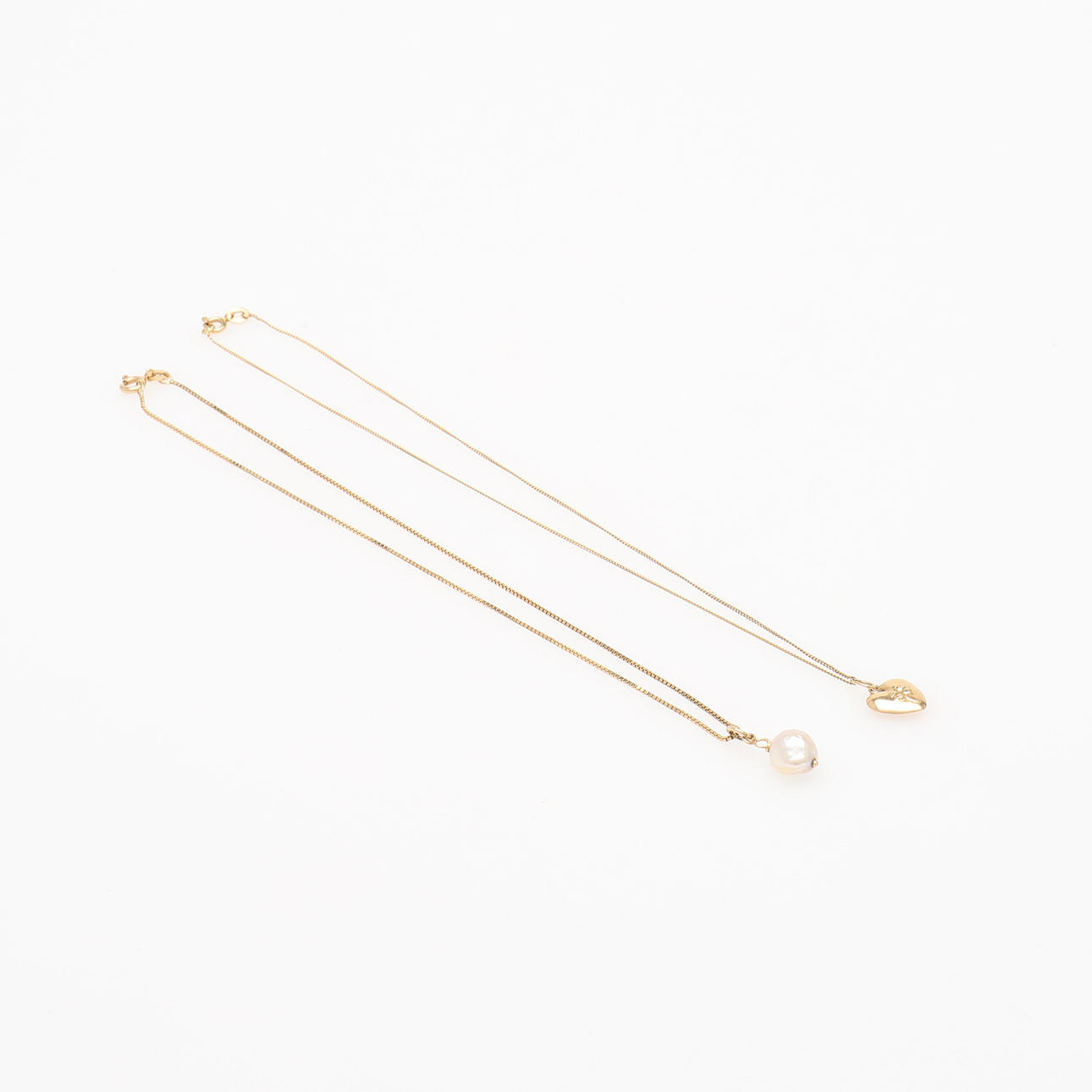 THE PENDANT WITH NECKLACE, TWO PIECES.