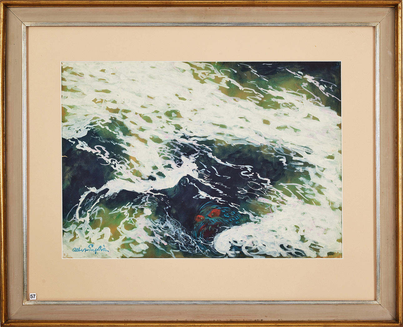 ALBERT ENGSTRÖM. "Näcken".