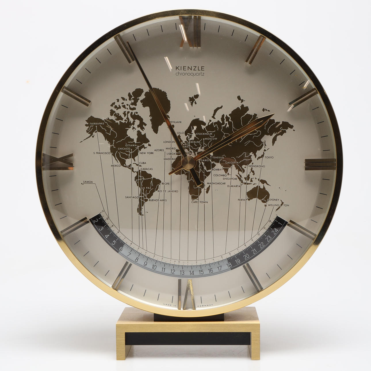 KIENZLE, Chronoquartz, Tischuhr.