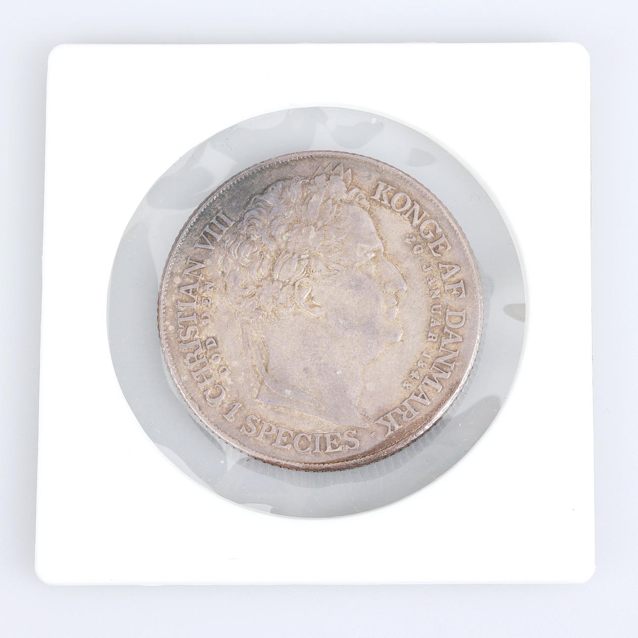 MONEDA, 1 Speciedaler 1848, Dinamarca.