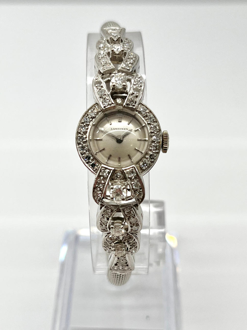 Reloj-Joya Longines Art Deco 1930-1940.