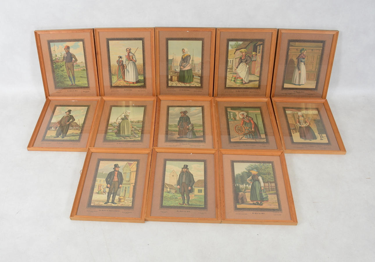 PARTI ÄLDRE TRYCK, 13 stycken.