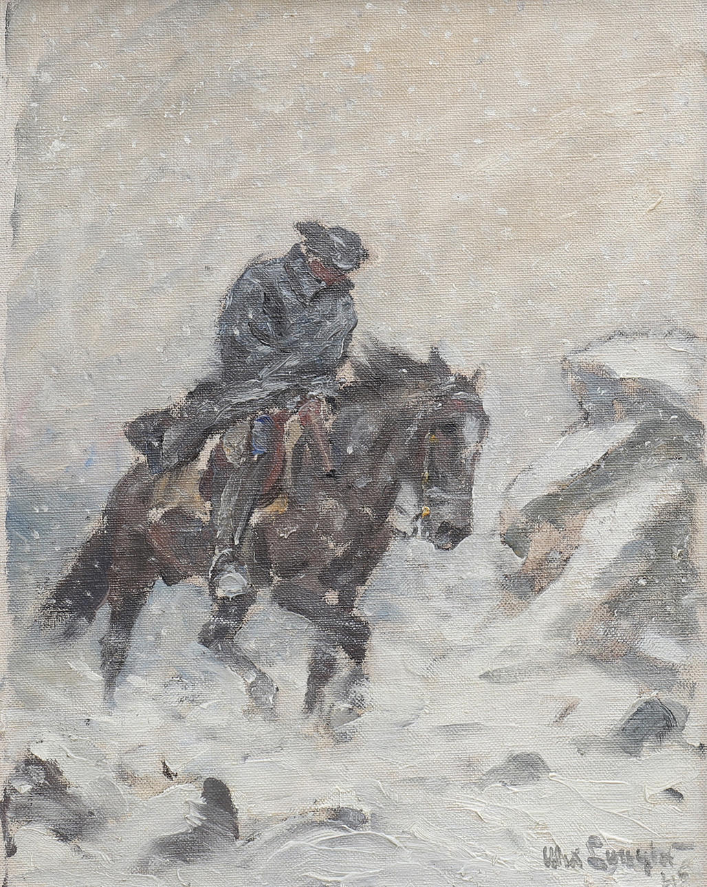 ALEXANDER LANGLET. RIDANDE KAROLIN.