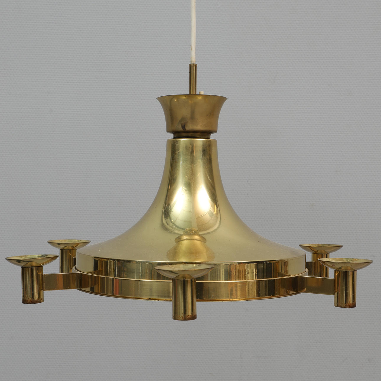CEILING LAMP, brass, Fagerhult lighting.