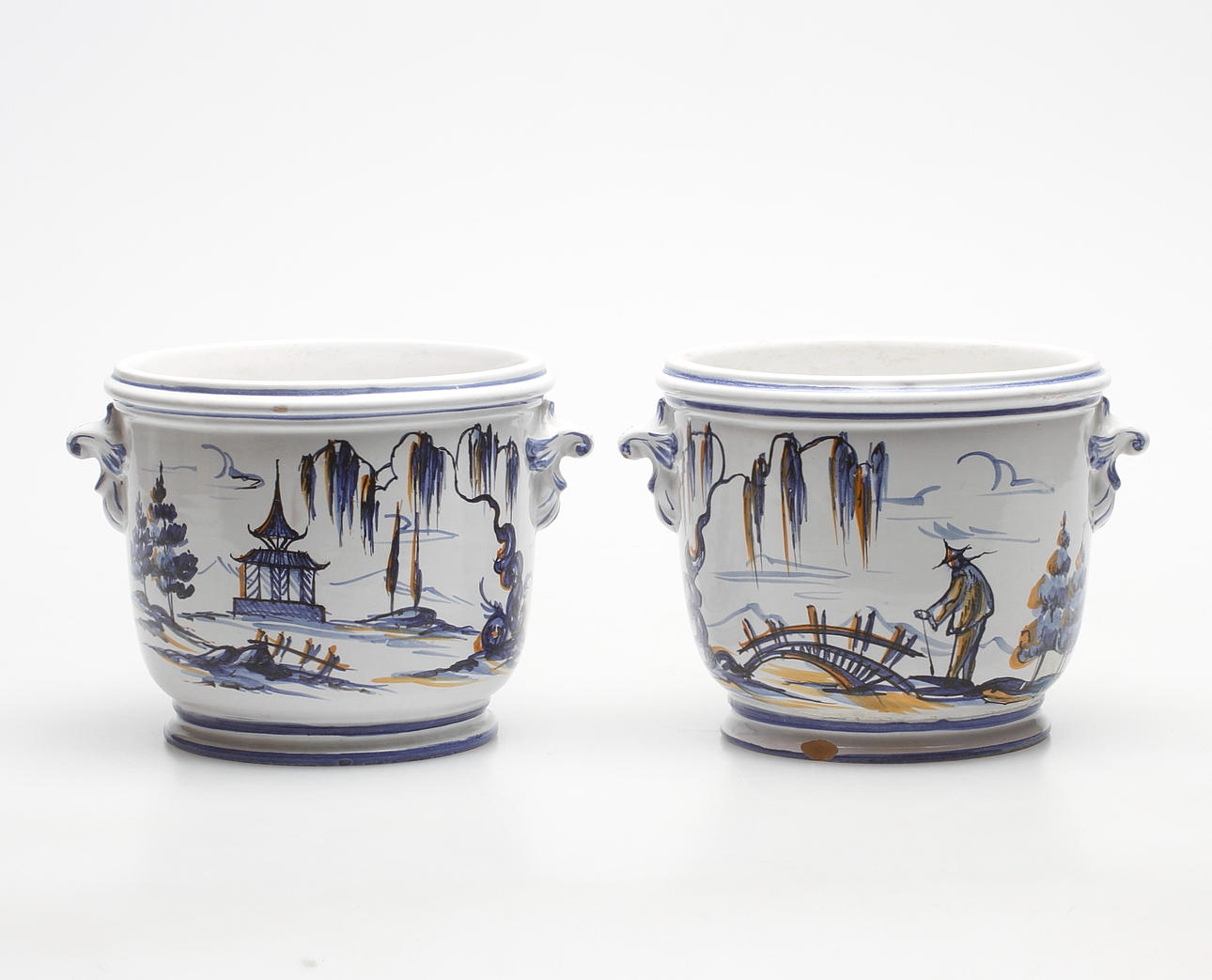 YTTERFODER, ett par, rokoko-stil, 1900-tal.