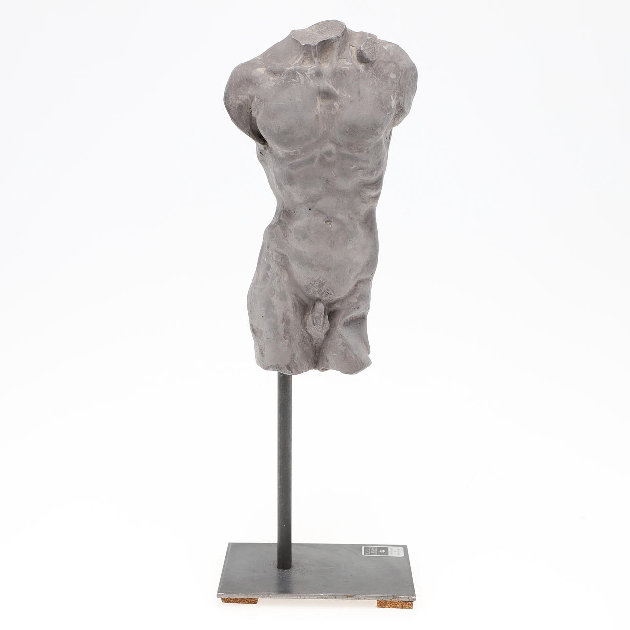 PER HILLO. Skulptur, torso, keramik, Denmark.