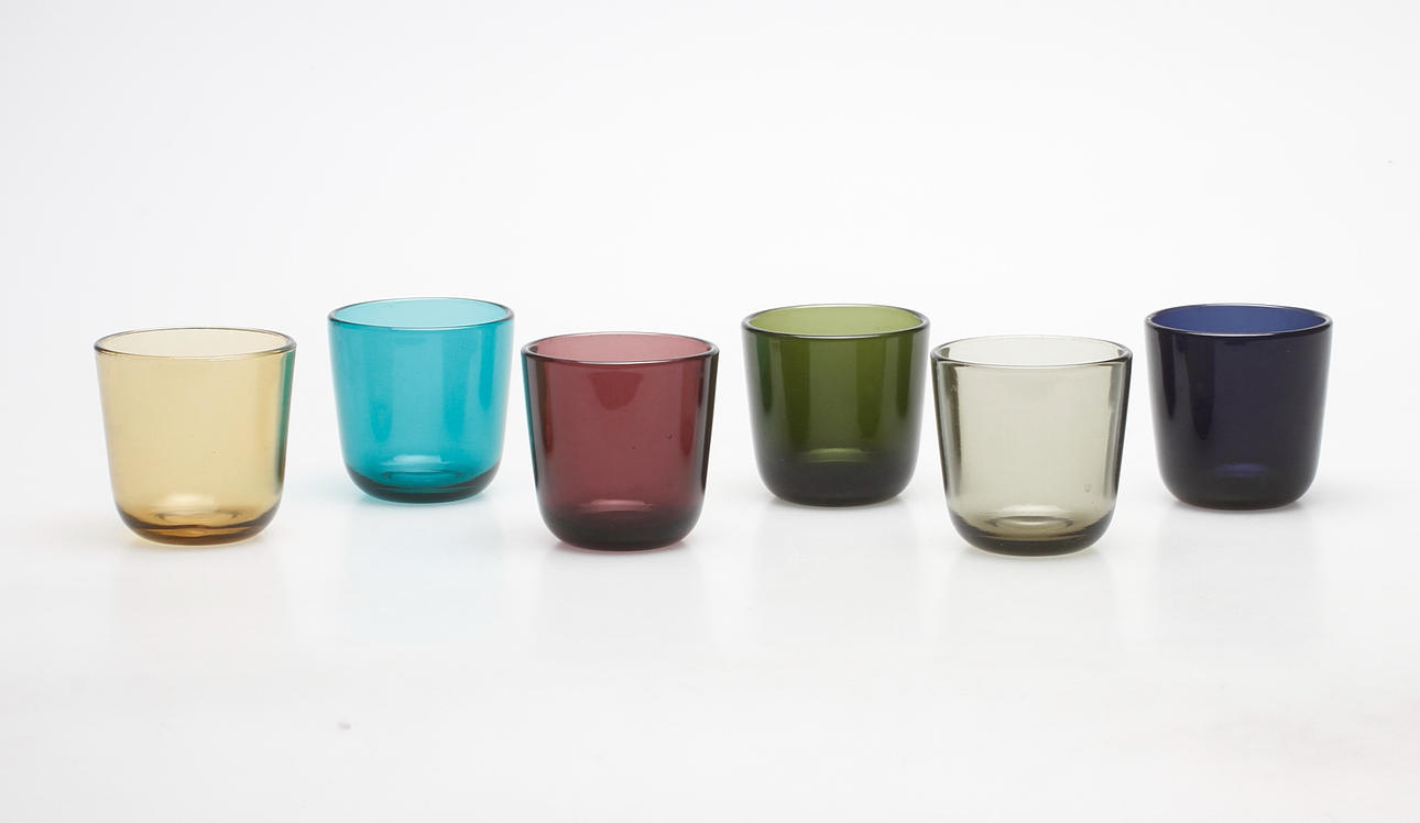 GLAS, 6 st, Kaj Franck, Nuutajärvi, Notsjö, Finland.