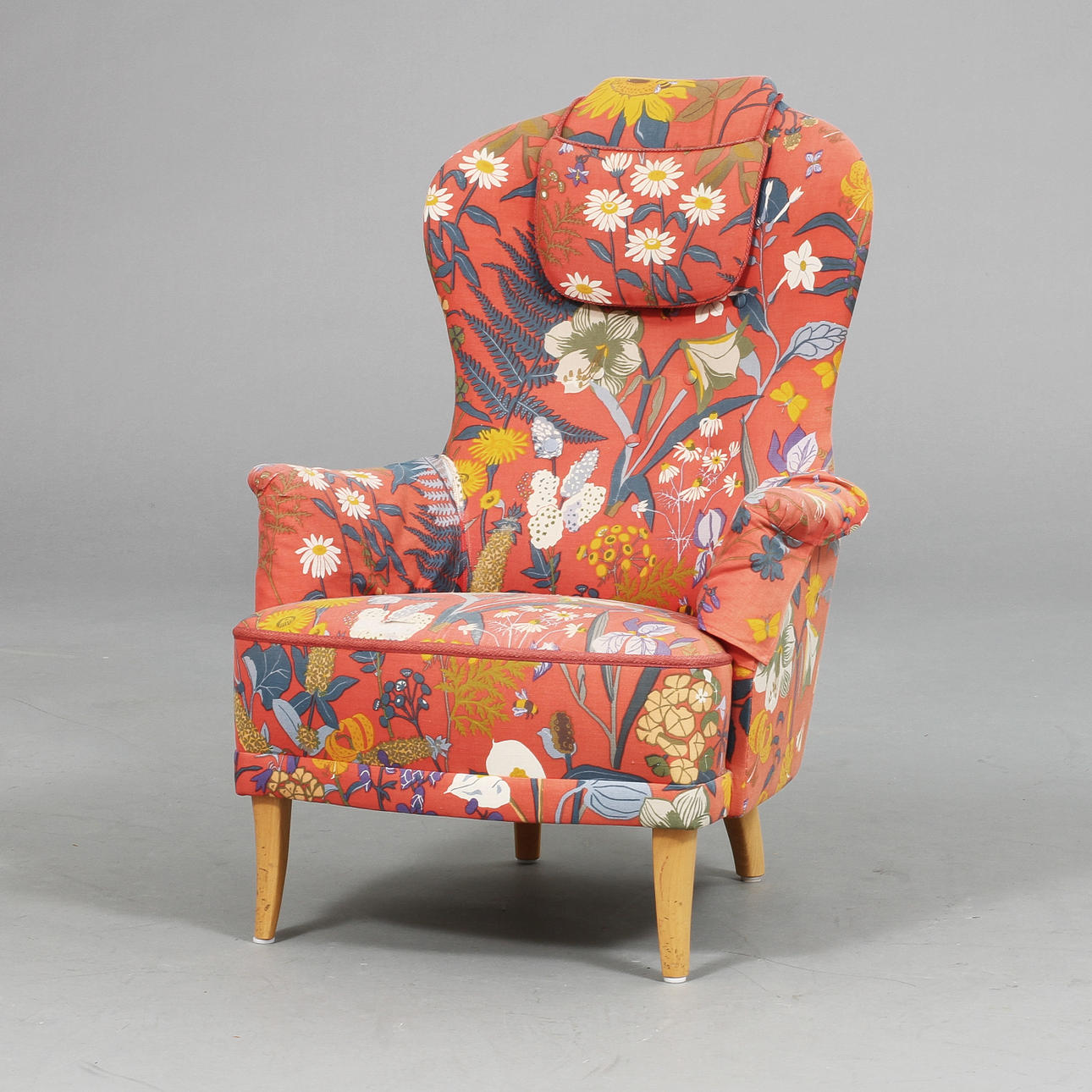 FÅTÖLJ, "Farmor", Carl Malmsten.