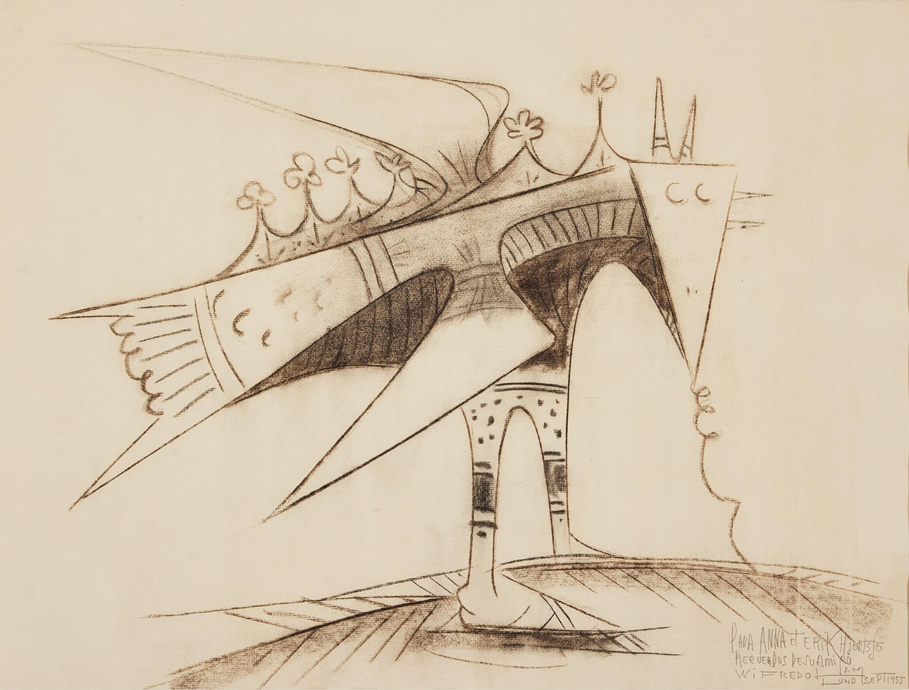 WIFREDO LAM. sin titulo.